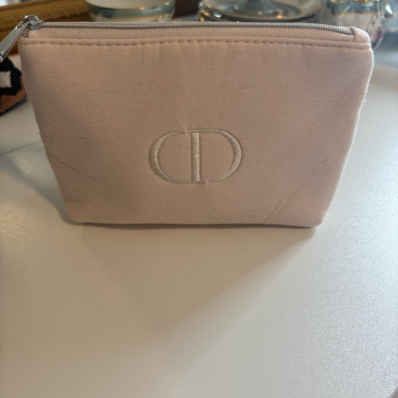 Dior Handbags - Dior cosmetic bag. Nude
